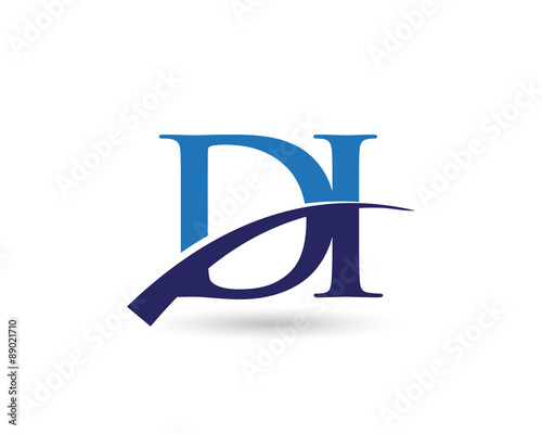 "DI Logo Letter Swoosh" Stock image and royalty-free vector files on