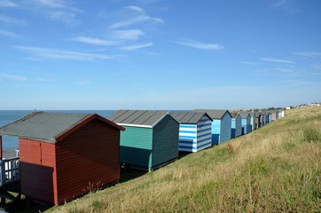 Fototapeta premium Coastal Beach Hut's