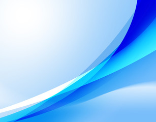 青のフラクタル模様