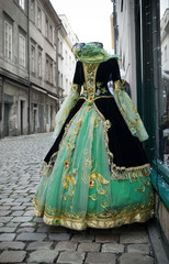 Fototapeta na wymiar medieval dress