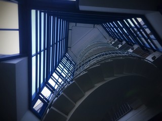 stairway to office