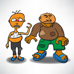 two homeless