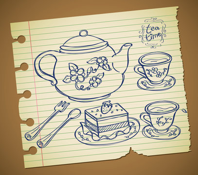tea time doodle