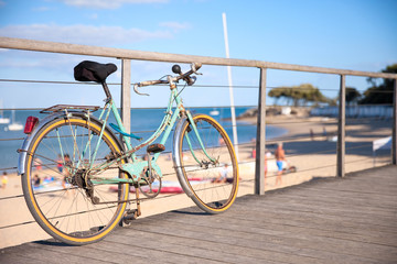 Fototapeta premium Bicyclette sur l'île de Noirmoutier