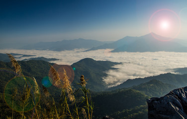 Sunrise view