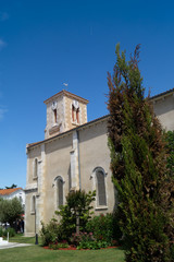 Fototapeta na wymiar Kirche in La Tranche sur Mer