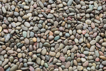 Colorful stone floor texture