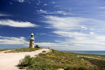 Fototapeta na wymiar Vlaming Head Lighthouse