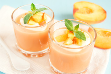 Peach smoothie