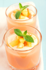 Peach smoothie