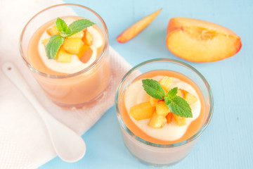 Peach smoothie