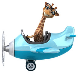 Fototapeta premium Fun giraffe