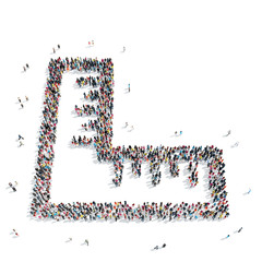 group people  shape  line