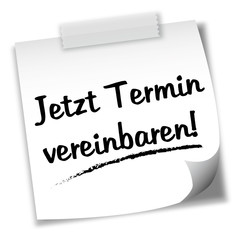 Termin vereinbaren!