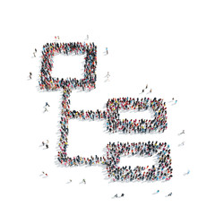  group people  shape  connection
