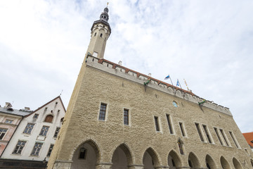City Hall of Tallinn, Estonia.