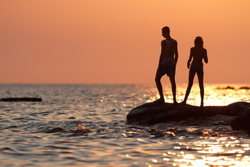 Para na plaży © adamfichna