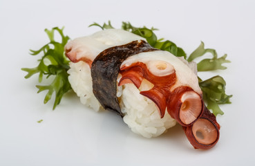 Octopus sushi