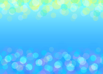 ぼかし背景　ブルー1