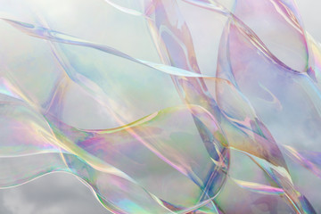 Bolle di sapone nel cielo