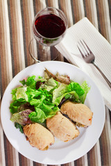 Turkey roulade