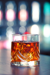 Cocktails collection - Whisky on the rocks