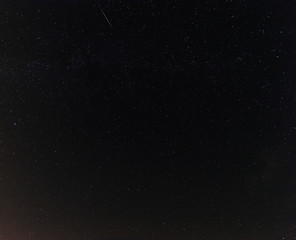 Fototapeta premium Perseids Meteor Shower. Atronomy Night Photography