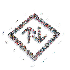 group  people  shape  arrow