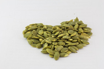 roasted pumpkin kernels