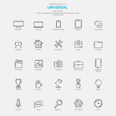 Universal icons