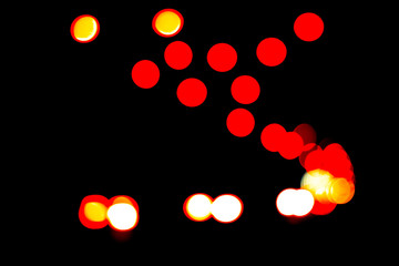 abstract dark bokeh lights background ,  defocused background, g