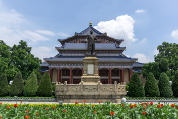 Fototapeta na wymiar Sun yat sen memorial hall