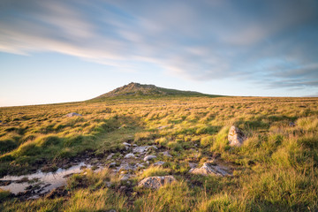 Roughtor on Bodmin Moor in Cornwall