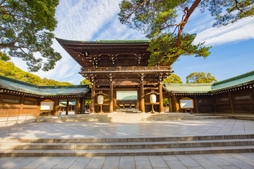 Sanctuaire Meiji-jingu à Tokyo, Japon