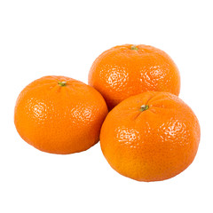 mandarin isolated on white
