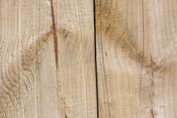 Planed wooden boards surface texture with branches background