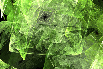 Abstraction misty space illustration