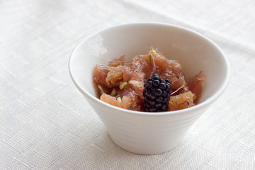 Seafood entrees with tuna