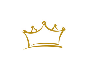 Abstract Crown Logo Icon
