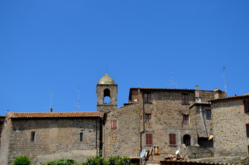 Alte Häuser in Bolsena