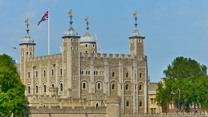 Londres, Tour de Londres, Tower of London, Ch&acirc;teau