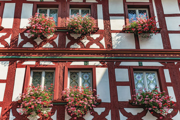 Forchheim City in Franconia, Germany / Outdoor Travel Pictures from Public Places on a warm summer day in this picturesque town