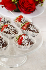 Chocolate dipped strawberries