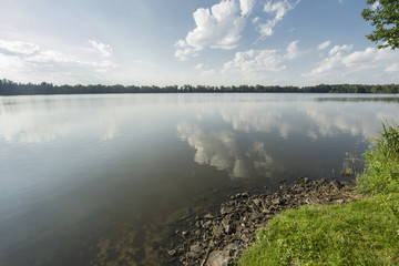 lake in the nature