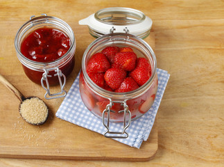 Strawberry preserves