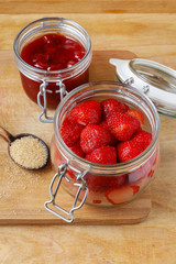 Strawberry preserves