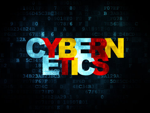 Science concept: Cybernetics on Digital background