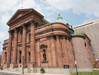 Fototapeta na wymiar Cathedral Basilica of Saints Peter & Paul Philadelphia Pennsylvania USA