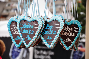 Kieler Woche Lebkuchenherz