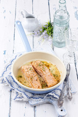 Lachsfilet